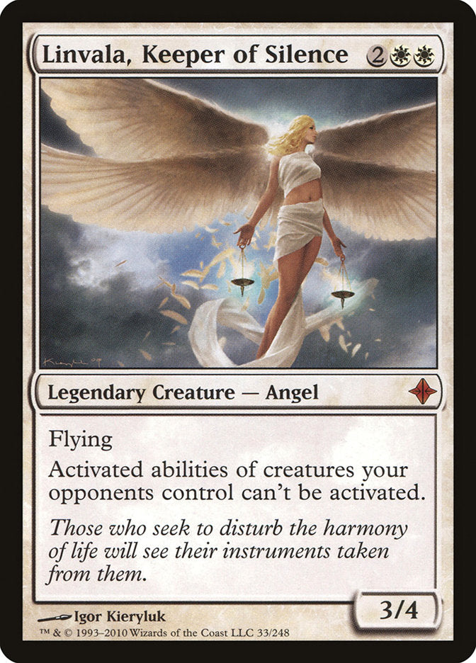Linvala, Keeper of Silence [Rise of the Eldrazi] | Shuffle n Cut Hobbies & Games