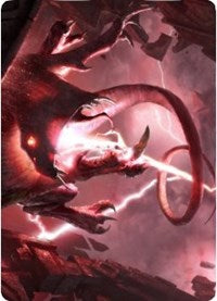 Thundering Rebuke Art Card [Zendikar Rising Art Series] | Shuffle n Cut Hobbies & Games