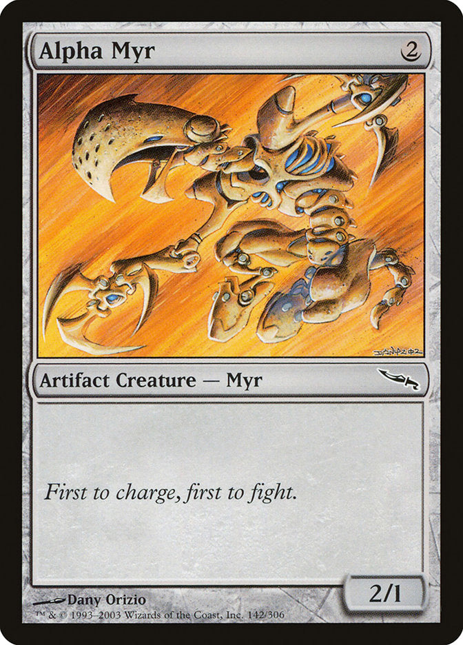 Alpha Myr [Mirrodin] | Shuffle n Cut Hobbies & Games