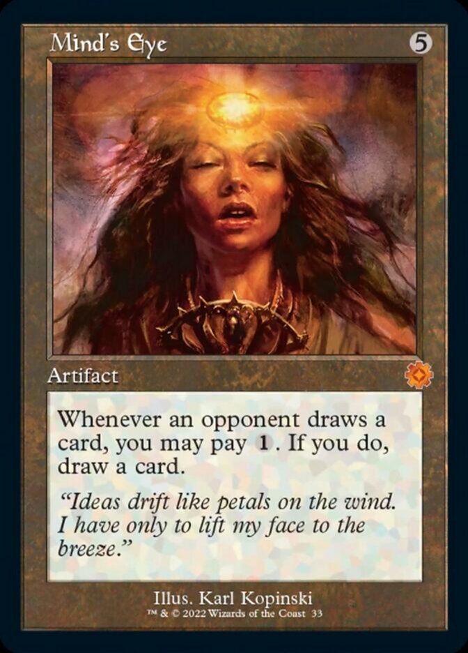 Mind's Eye (Retro) [The Brothers' War Retro Artifacts] | Shuffle n Cut Hobbies & Games