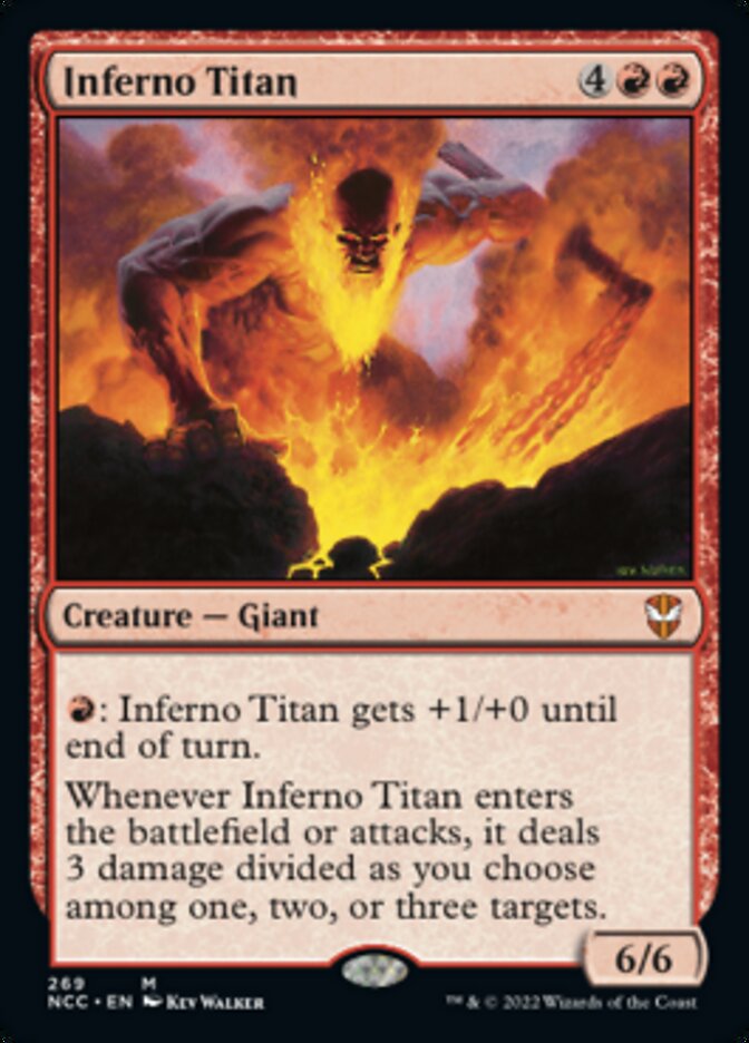 Inferno Titan [Streets of New Capenna Commander] | Shuffle n Cut Hobbies & Games