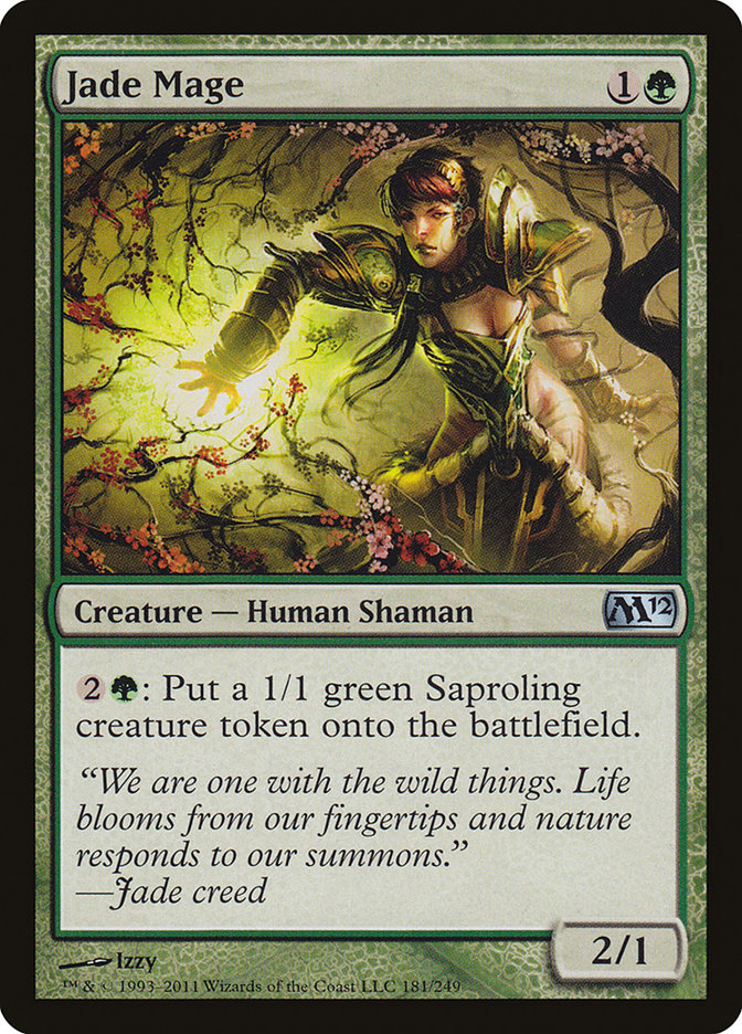 Jade Mage [Magic 2012] | Shuffle n Cut Hobbies & Games