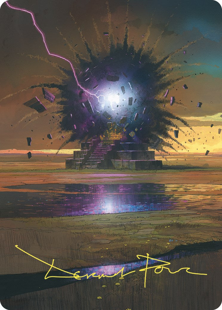 Return to Dust Art Card (Gold-Stamped Signature) [Commander Masters Art Series] | Shuffle n Cut Hobbies & Games