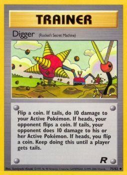 Digger (75/82) [Team Rocket Unlimited] | Shuffle n Cut Hobbies & Games
