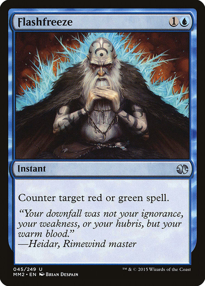 Flashfreeze [Modern Masters 2015] | Shuffle n Cut Hobbies & Games