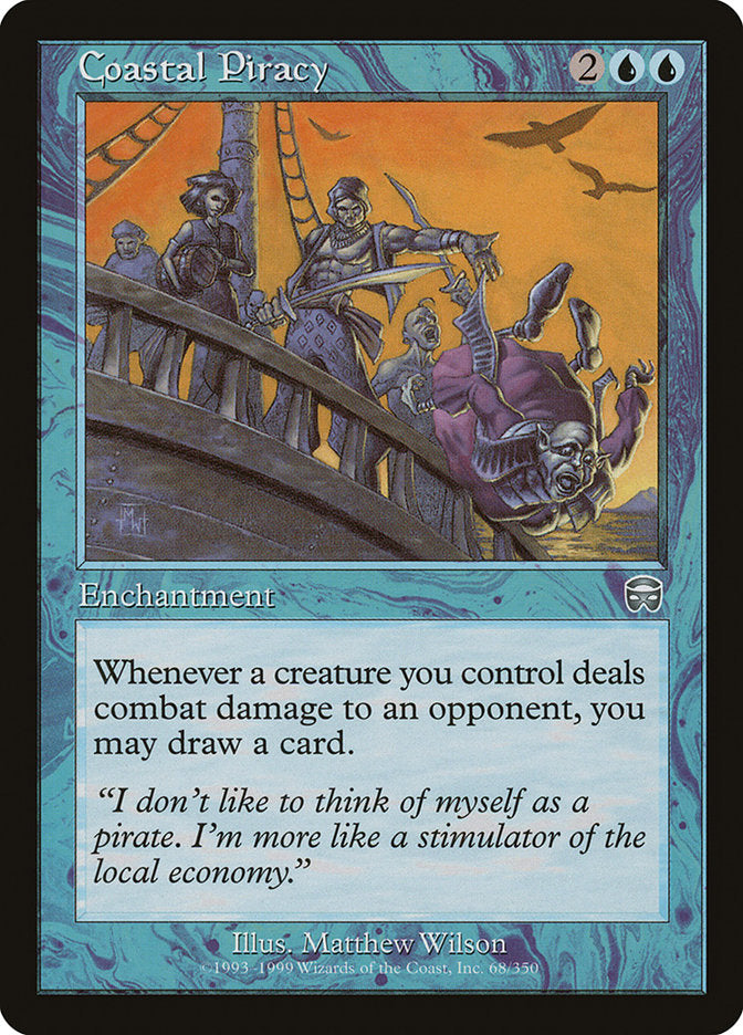 Coastal Piracy [Mercadian Masques] | Shuffle n Cut Hobbies & Games