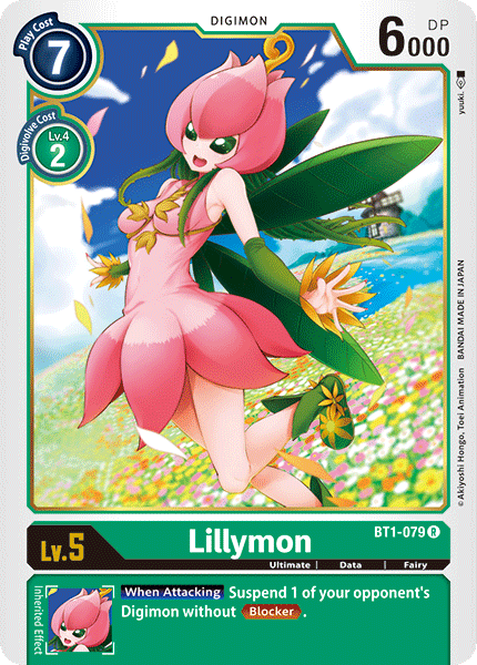 Lillymon [BT1-079] [Release Special Booster Ver.1.0] | Shuffle n Cut Hobbies & Games