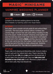 Vampire Wedding Planner (Magic Minigame) [Innistrad: Crimson Vow Minigame] | Shuffle n Cut Hobbies & Games