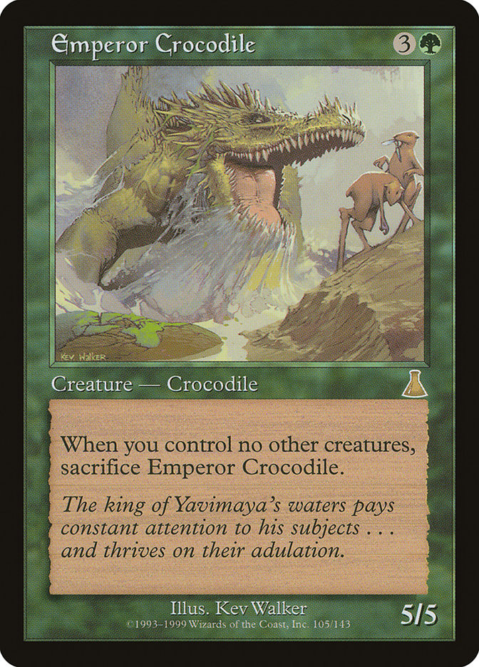 Emperor Crocodile [Urza's Destiny] | Shuffle n Cut Hobbies & Games