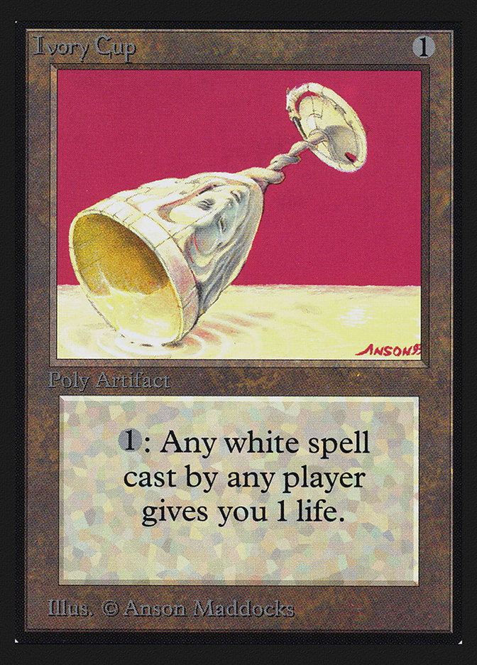 Ivory Cup [International Collectors' Edition] | Shuffle n Cut Hobbies & Games