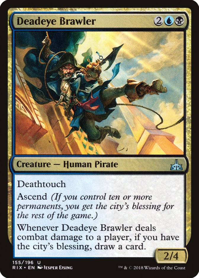 Deadeye Brawler [Rivals of Ixalan] | Shuffle n Cut Hobbies & Games