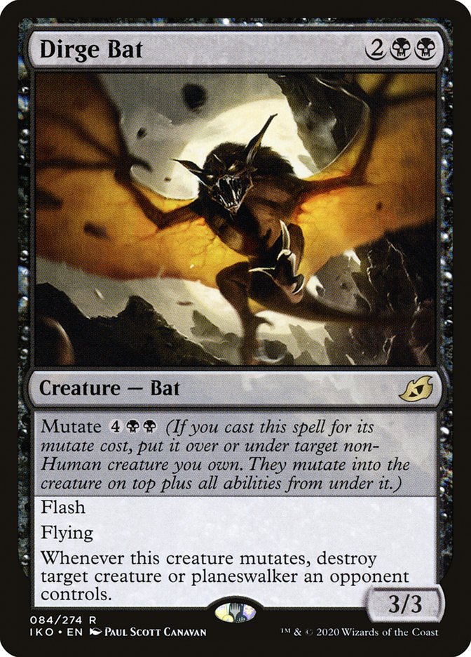 Dirge Bat [Ikoria: Lair of Behemoths] | Shuffle n Cut Hobbies & Games