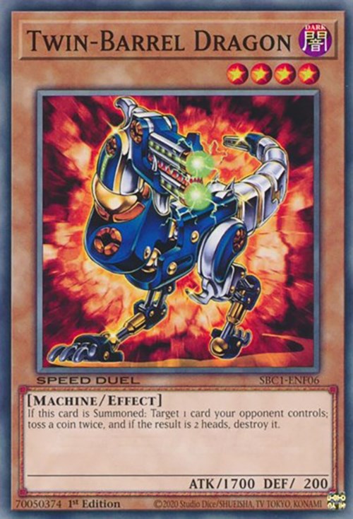 Twin-Barrel Dragon [SBC1-ENF06] Common | Shuffle n Cut Hobbies & Games