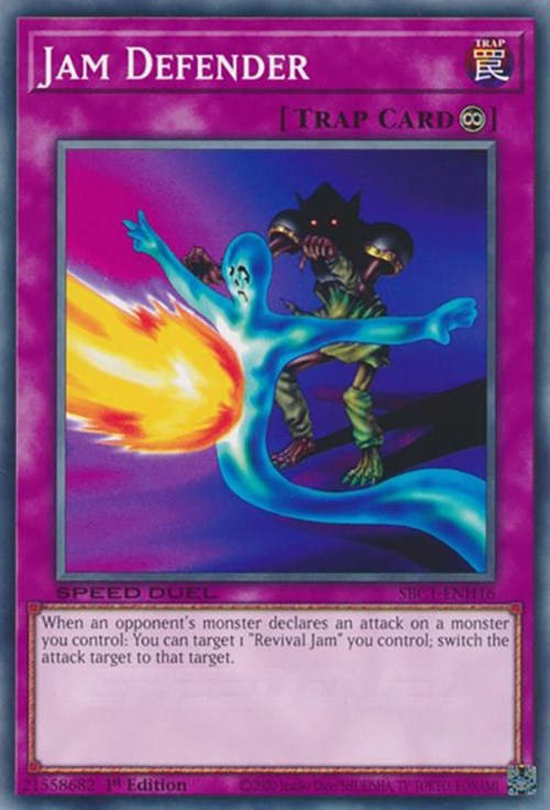 Jam Defender [SBC1-ENH16] Common | Shuffle n Cut Hobbies & Games
