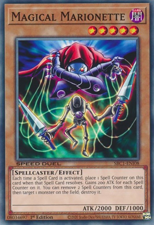 Magical Marionette [SBC1-ENI08] Common | Shuffle n Cut Hobbies & Games