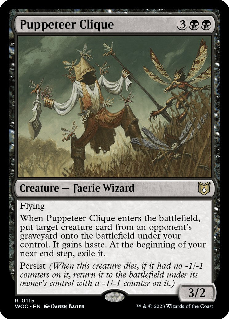 Puppeteer Clique [Wilds of Eldraine Commander] | Shuffle n Cut Hobbies & Games