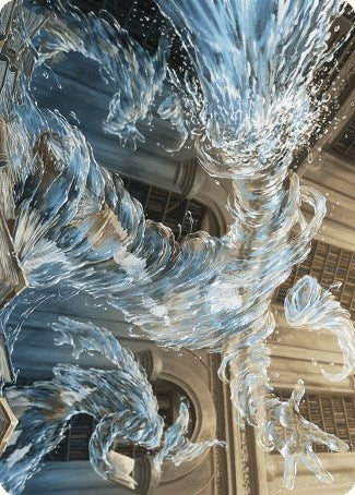 Splashy Spellcaster Art Card [Wilds of Eldraine Art Series] | Shuffle n Cut Hobbies & Games