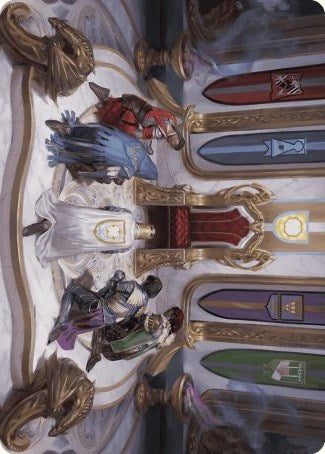 Throne of Eldraine Art Card [Wilds of Eldraine Art Series] | Shuffle n Cut Hobbies & Games