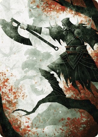 Garruk's Uprising Art Card [Wilds of Eldraine Art Series] | Shuffle n Cut Hobbies & Games