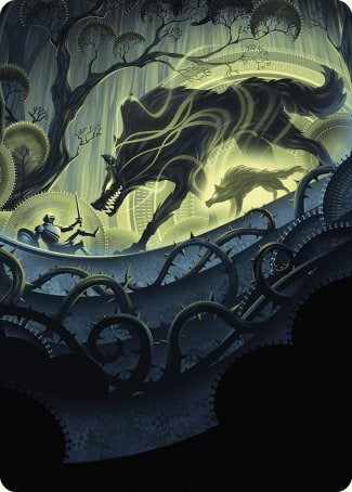 Unnatural Growth Art Card [Wilds of Eldraine Art Series] | Shuffle n Cut Hobbies & Games