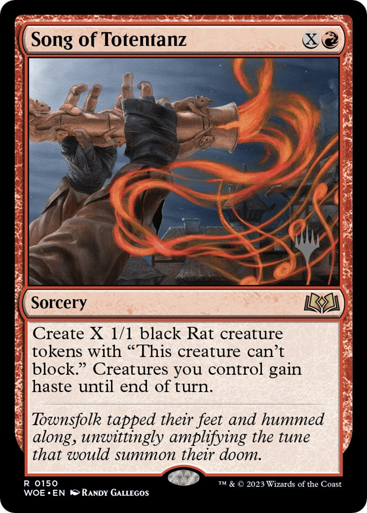 Song of Totentanz (Promo Pack) [Wilds of Eldraine Promos] | Shuffle n Cut Hobbies & Games
