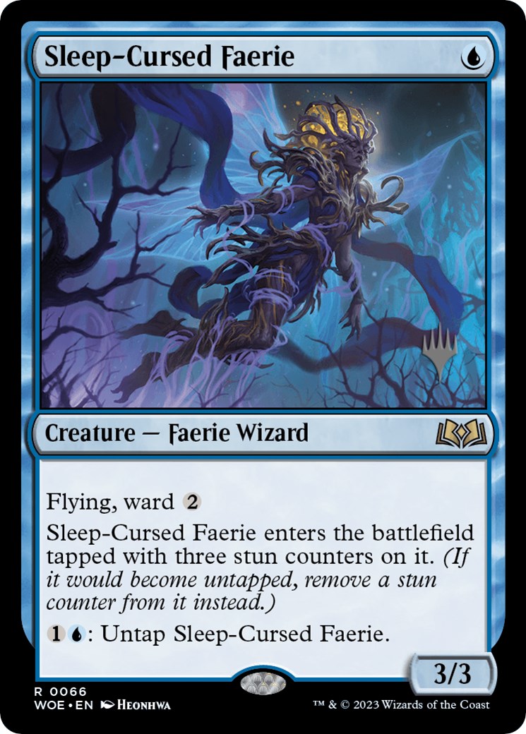 Sleep-Cursed Faerie (Promo Pack) [Wilds of Eldraine Promos] | Shuffle n Cut Hobbies & Games