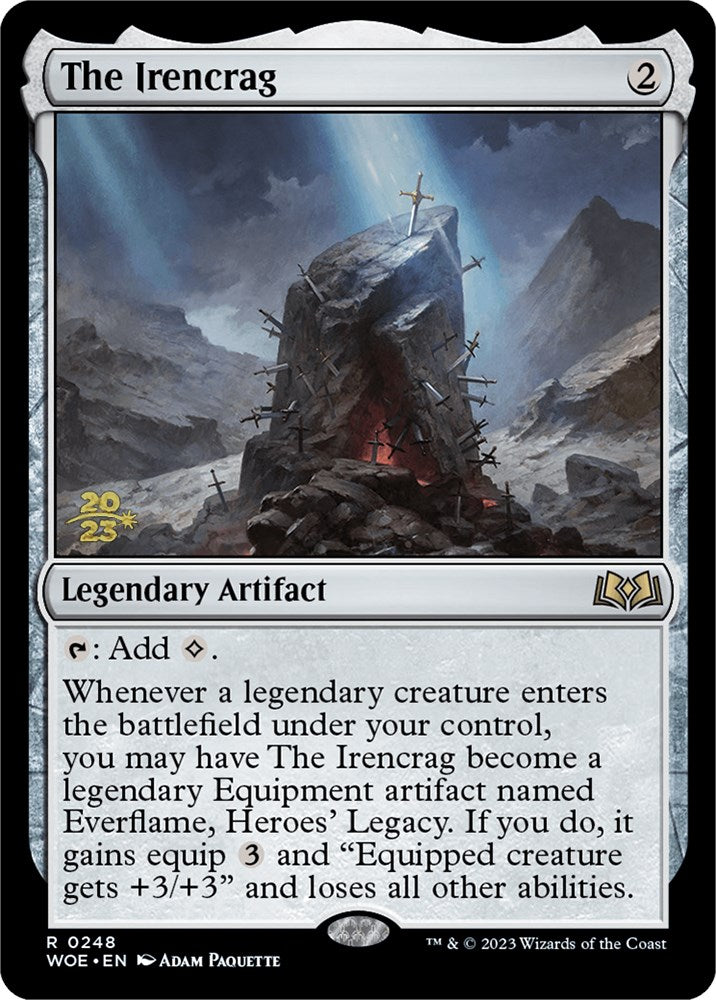 The Irencrag [Wilds of Eldraine Prerelease Promos] | Shuffle n Cut Hobbies & Games