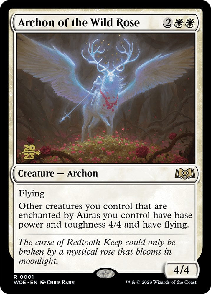 Archon of the Wild Rose [Wilds of Eldraine Prerelease Promos] | Shuffle n Cut Hobbies & Games