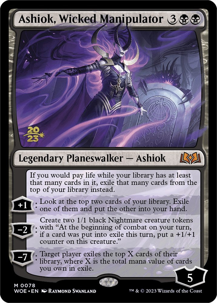 Ashiok, Wicked Manipulator [Wilds of Eldraine Prerelease Promos] | Shuffle n Cut Hobbies & Games