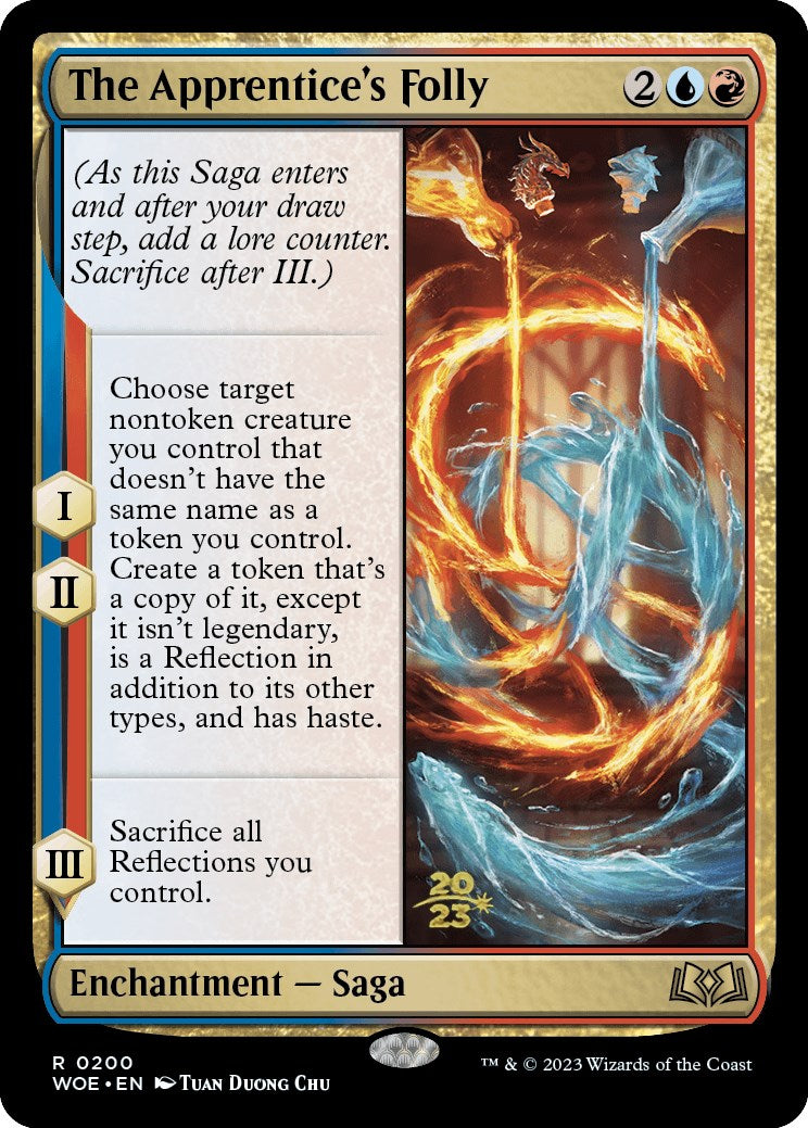 The Apprentice's Folly [Wilds of Eldraine Prerelease Promos] | Shuffle n Cut Hobbies & Games