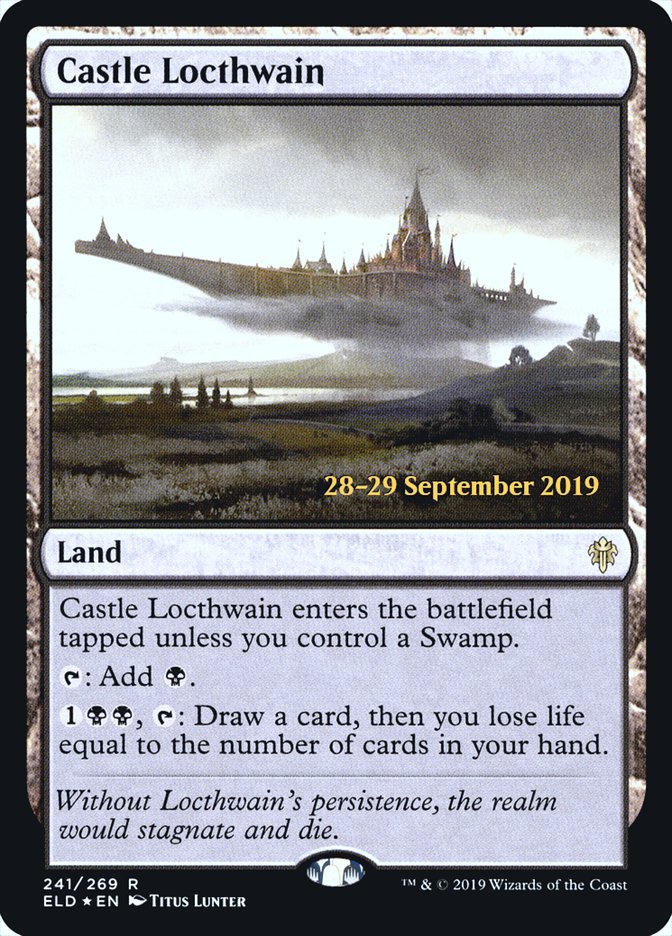 Castle Locthwain [Throne of Eldraine Prerelease Promos] | Shuffle n Cut Hobbies & Games