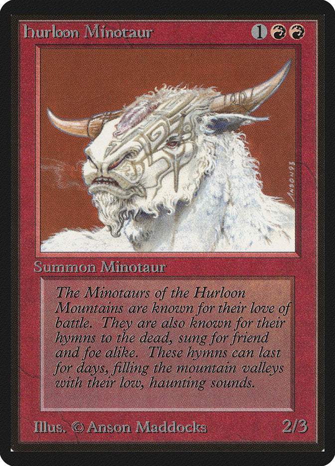 Hurloon Minotaur [Beta Edition] | Shuffle n Cut Hobbies & Games