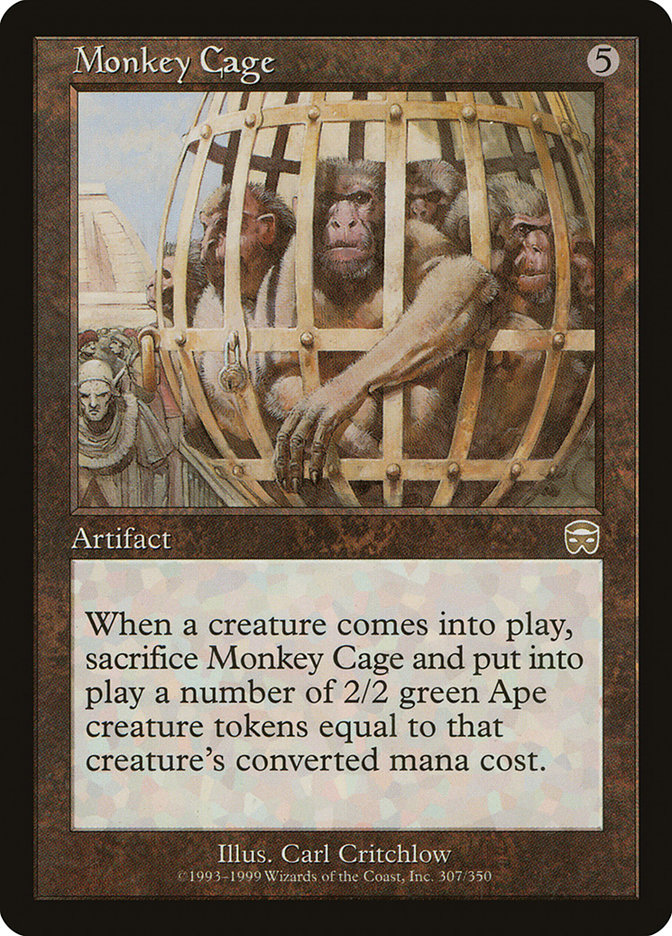 Monkey Cage [Mercadian Masques] | Shuffle n Cut Hobbies & Games