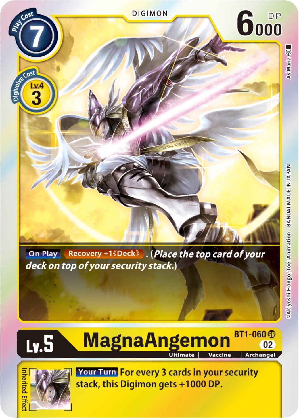 MagnaAngemon [BT1-060] (Resurgence Booster Reprint) [Resurgence Booster] | Shuffle n Cut Hobbies & Games