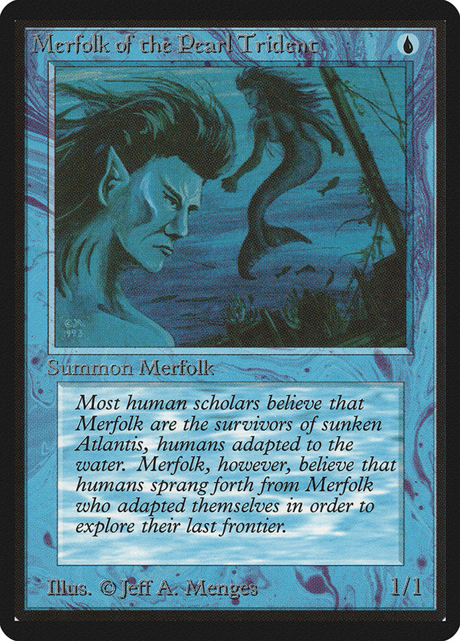 Merfolk of the Pearl Trident [Beta Edition] | Shuffle n Cut Hobbies & Games