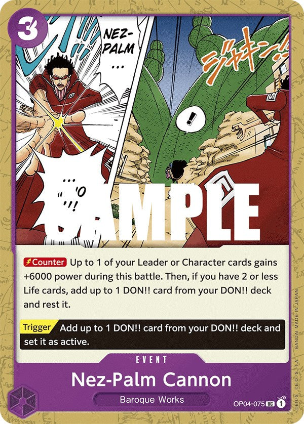 Nez-Palm Cannon [Kingdoms of Intrigue] | Shuffle n Cut Hobbies & Games