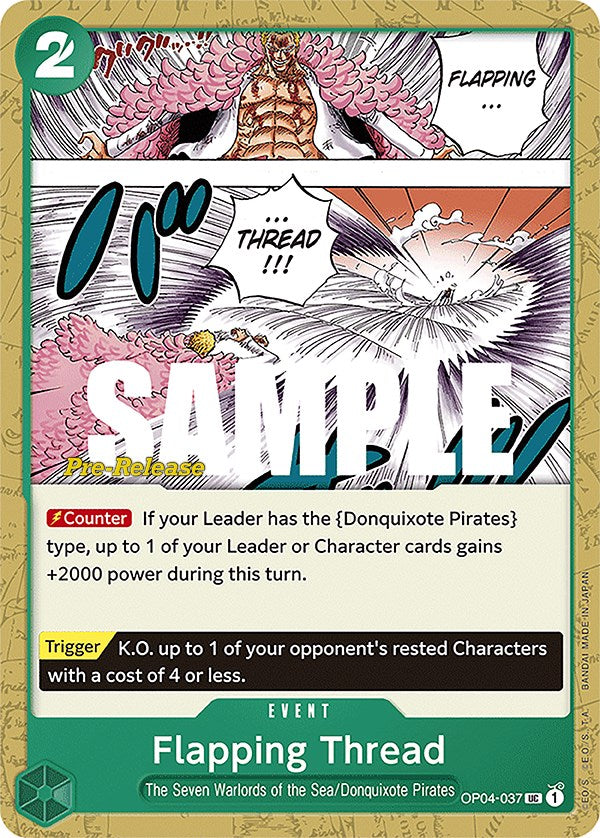 Flapping Thread [Kingdoms of Intrigue Pre-Release Cards] | Shuffle n Cut Hobbies & Games