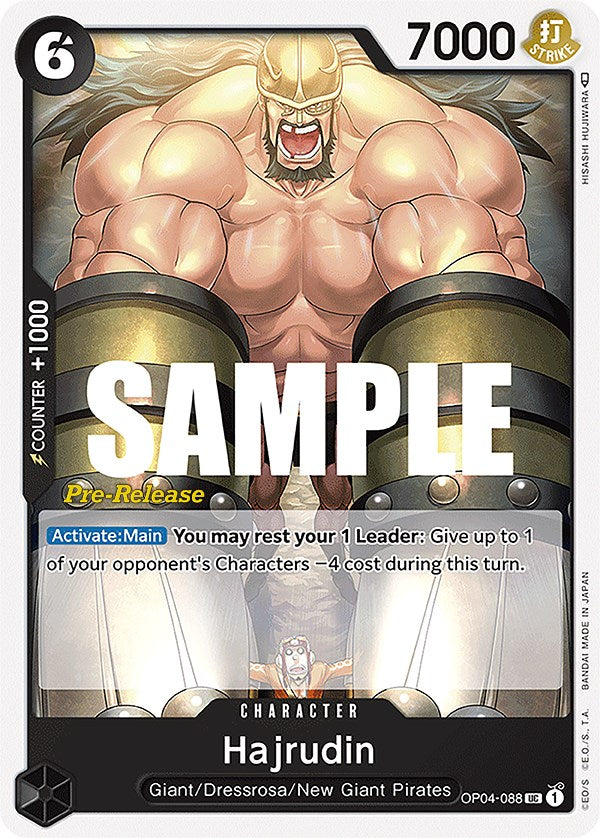 Hajrudin [Kingdoms of Intrigue Pre-Release Cards] | Shuffle n Cut Hobbies & Games