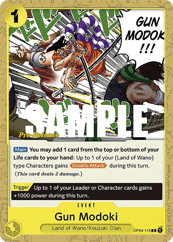 Gun Modoki [Kingdoms of Intrigue Pre-Release Cards] | Shuffle n Cut Hobbies & Games