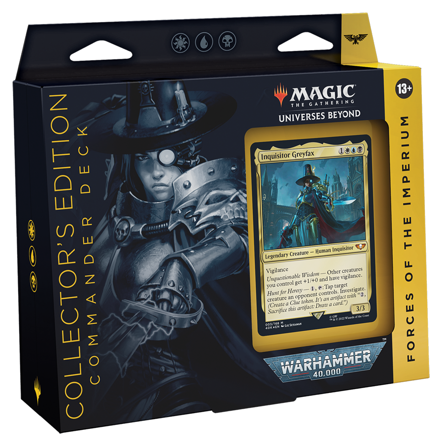 Warhammer 40,000 - Commander Deck (Forces of the Imperium - Collector's Edition) | Shuffle n Cut Hobbies & Games