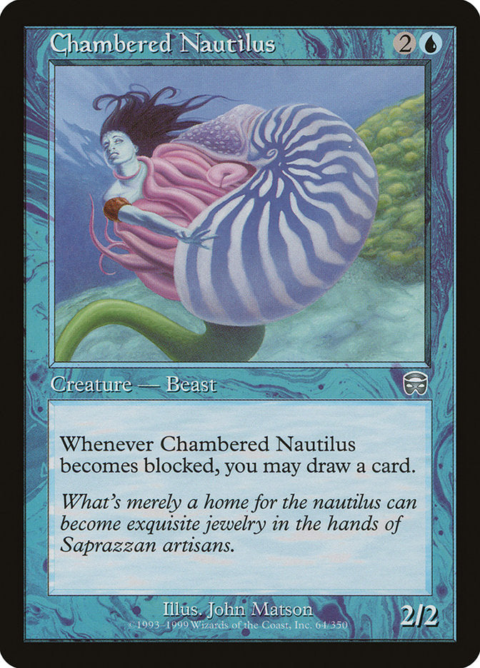 Chambered Nautilus [Mercadian Masques] | Shuffle n Cut Hobbies & Games