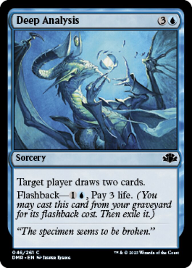 Deep Analysis [Dominaria Remastered] | Shuffle n Cut Hobbies & Games