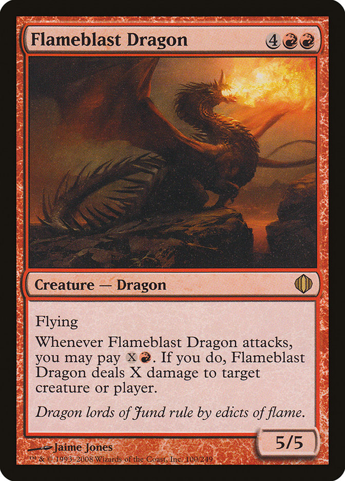 Flameblast Dragon [Shards of Alara] | Shuffle n Cut Hobbies & Games