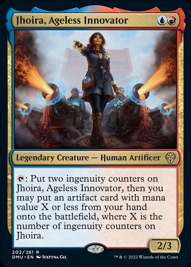 Jhoira, Ageless Innovator [Dominaria United] | Shuffle n Cut Hobbies & Games