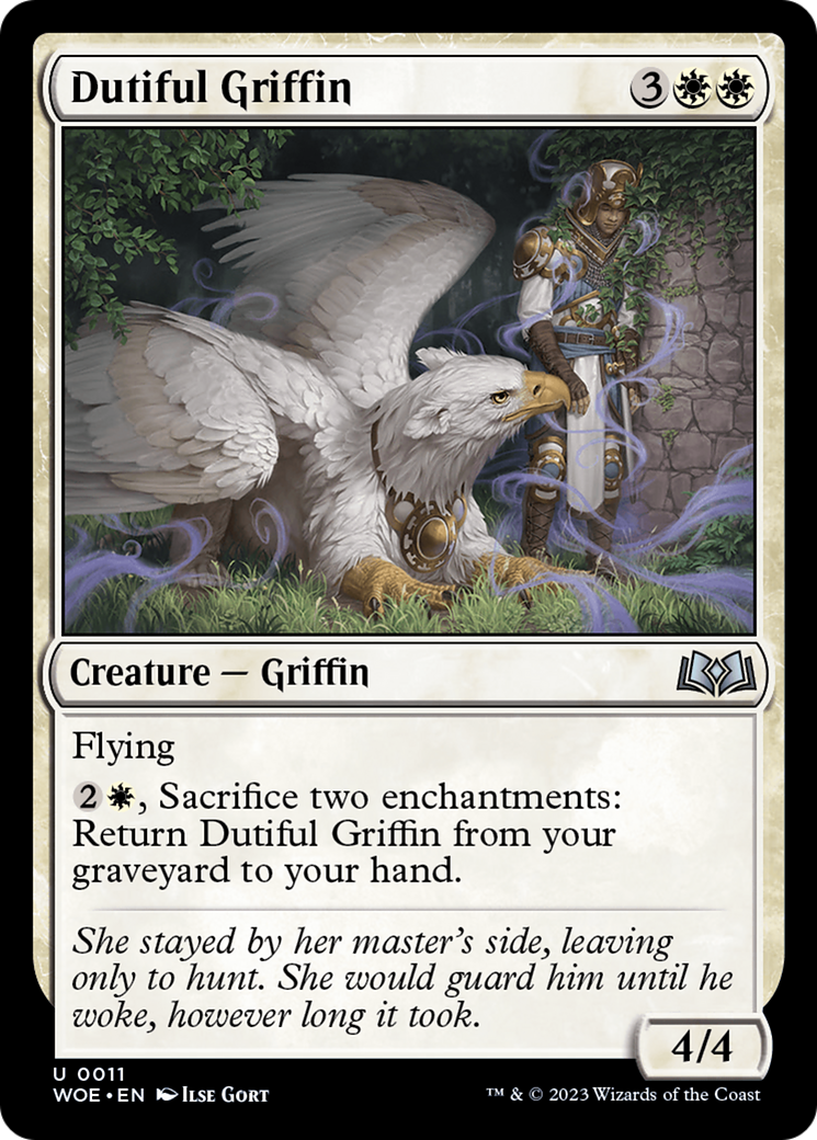 Dutiful Griffin [Wilds of Eldraine] | Shuffle n Cut Hobbies & Games