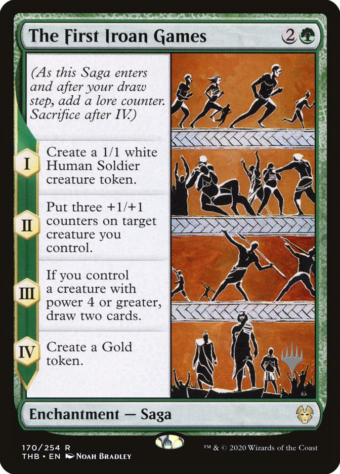 The First Iroan Games (Promo Pack) [Theros Beyond Death Promos] | Shuffle n Cut Hobbies & Games