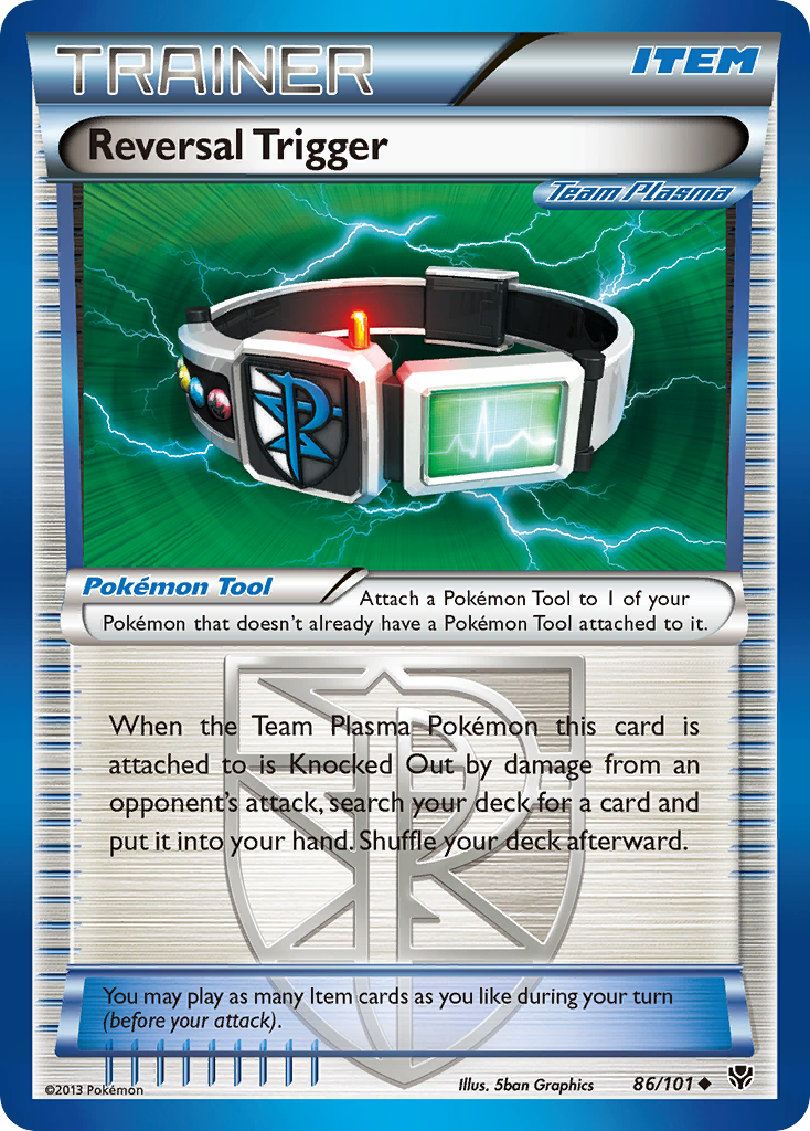 Reversal Trigger (86/101) [Black & White: Plasma Blast] | Shuffle n Cut Hobbies & Games