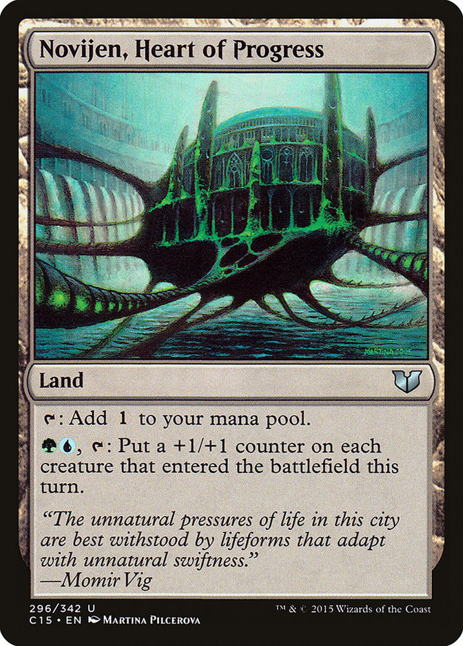 Novijen, Heart of Progress [Commander 2015] | Shuffle n Cut Hobbies & Games
