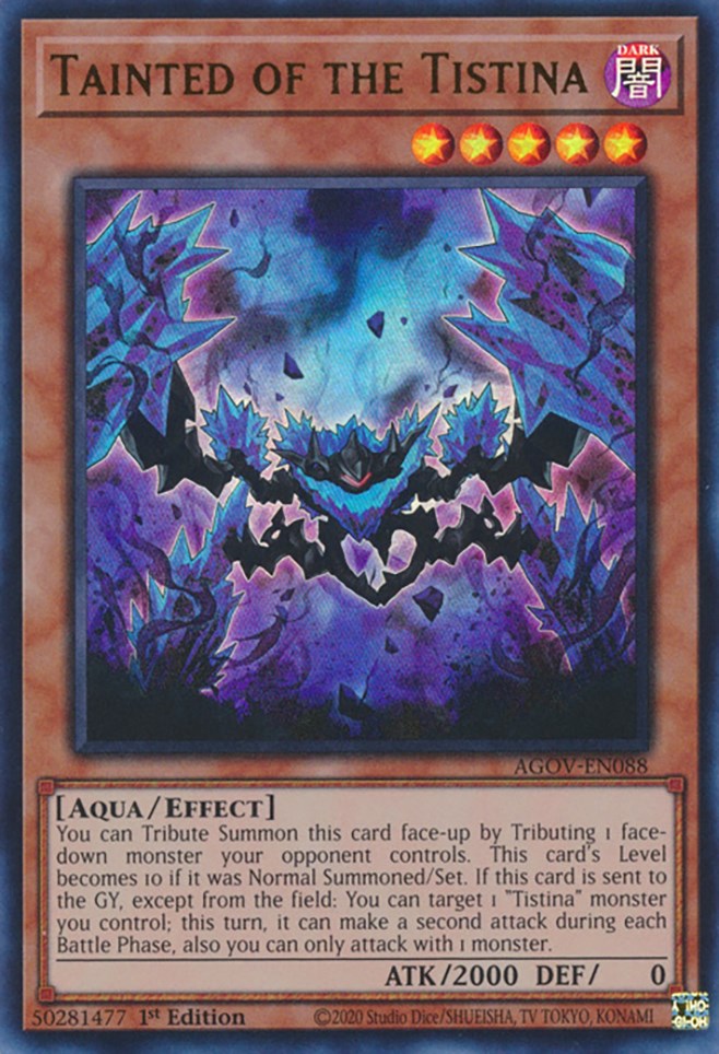Tainted of the Tistina [AGOV-EN088] Ultra Rare | Shuffle n Cut Hobbies & Games