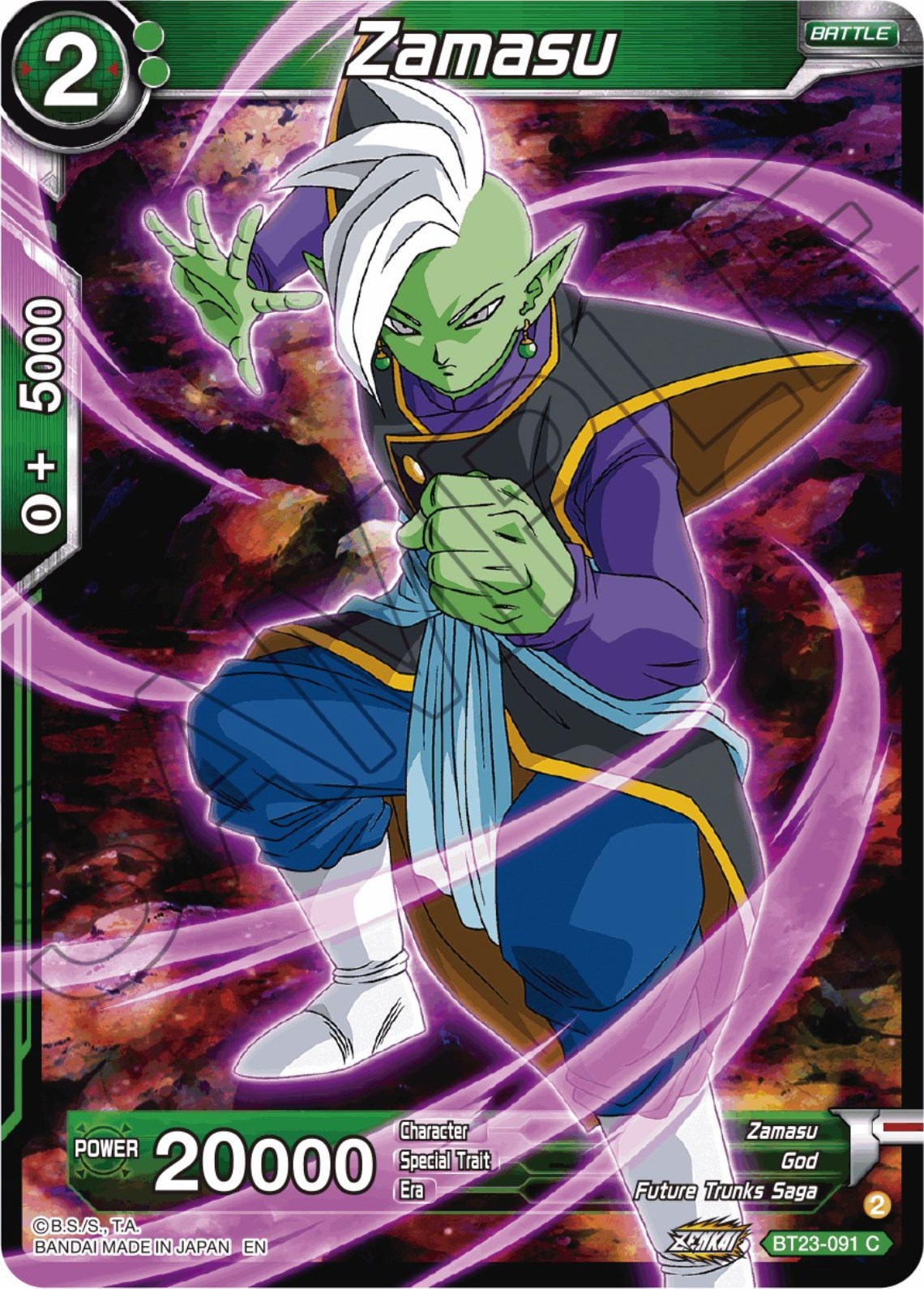 Zamasu (BT23-091) [Perfect Combination] | Shuffle n Cut Hobbies & Games